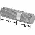 Bsc Preferred Threaded on Both Ends Stud 18-8 Stainless Steel M16 x 2mm Size 32mm and 16mm Thread Lngth 56mm Long 5580N233